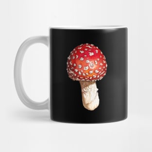 Amanita muscaria - watercolor illustration Mug